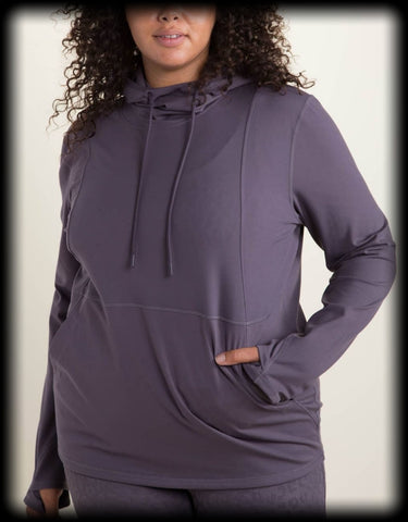 Hooded active long sleeve