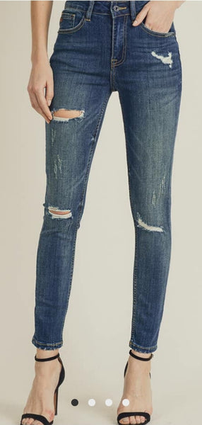Distressed Risen jeans